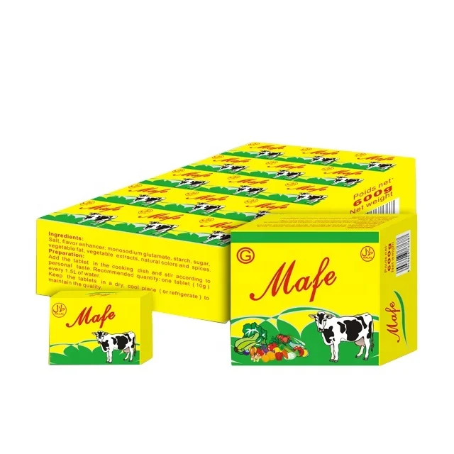 HALAL natural 5g beef seasoning cube bouillon cube for cooking