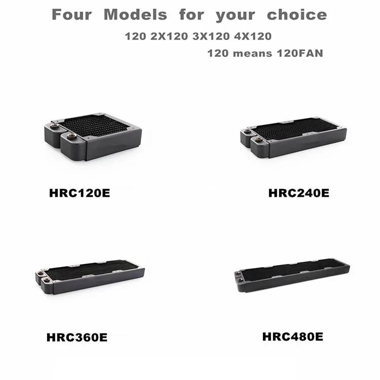 Copper Water Cooling Cpu Heatsink / Water Cooling Pc Radiator / Cooling System Radiator