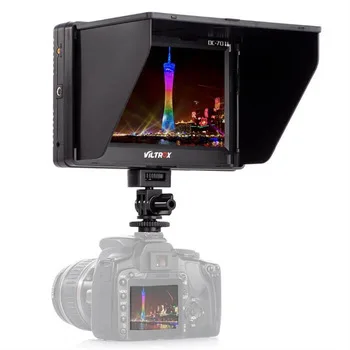  Viltrox DC-70II 7 дюймов 1280x800 клип-на цветной TFT LCD HD монитор AV солнцезащитный козырек для Canon Sony Nikon цифровая однообъективная зеркальная видеокамера с функцией