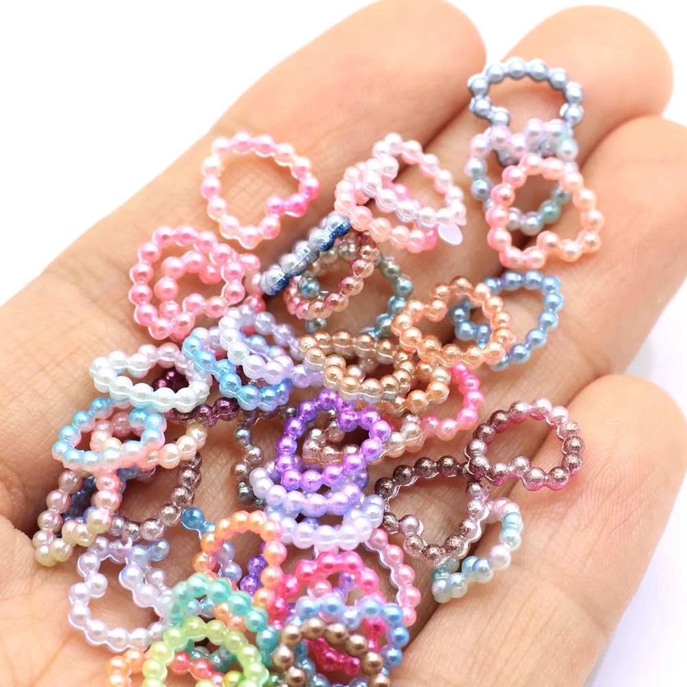 Top Sell  100PCS Tiny Coffee Beans Flat on The Back Resin Flatbacks Miniatures Food DollHouse Coffee Cabochon Slime DIY