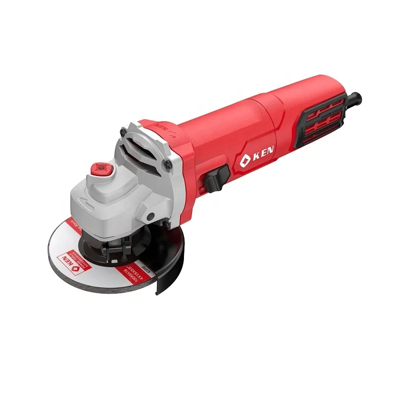 Ken Hot Sale China Manufacturer Cordless Black Electric Angle Grinder Tool 100 mm 1200w Angle Grinder