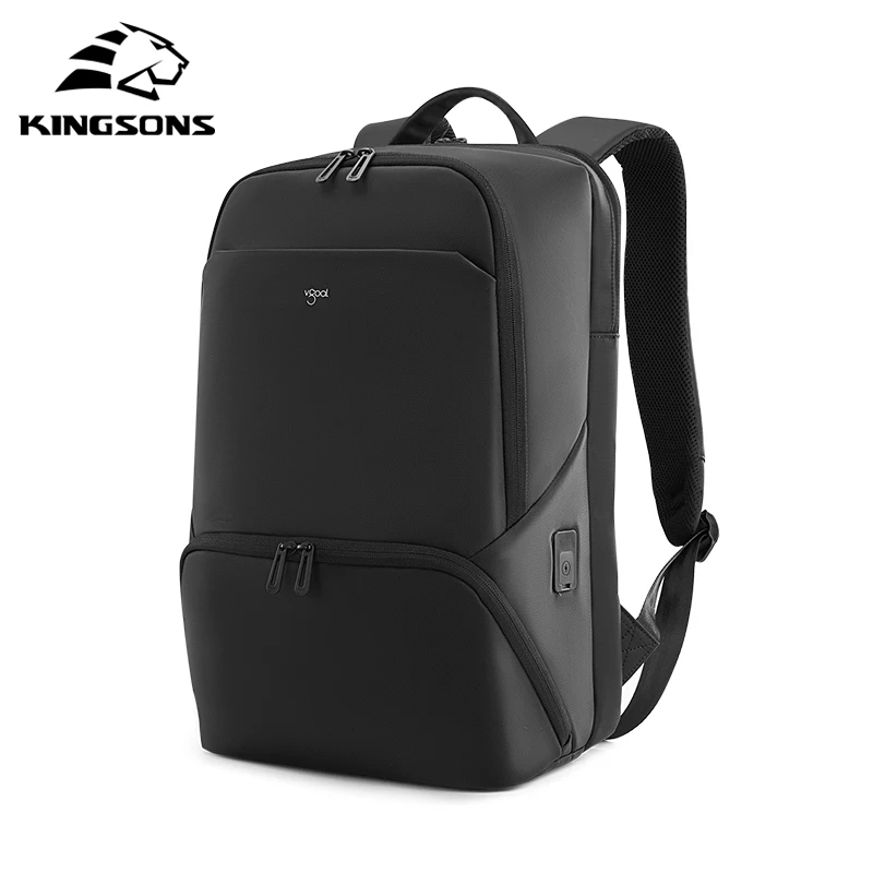 New arrival Waterproof Portable USB charging backpack 15.6 inch big capacity  Daily Backpack for business