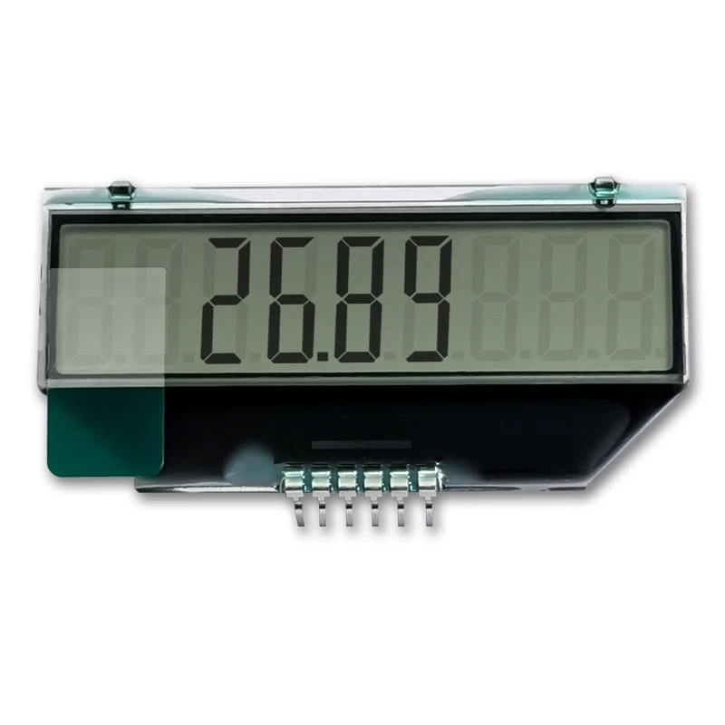 Customized TN LCD 7 Segment LCD Display Module for Water Meter and Petrol Gas Pump