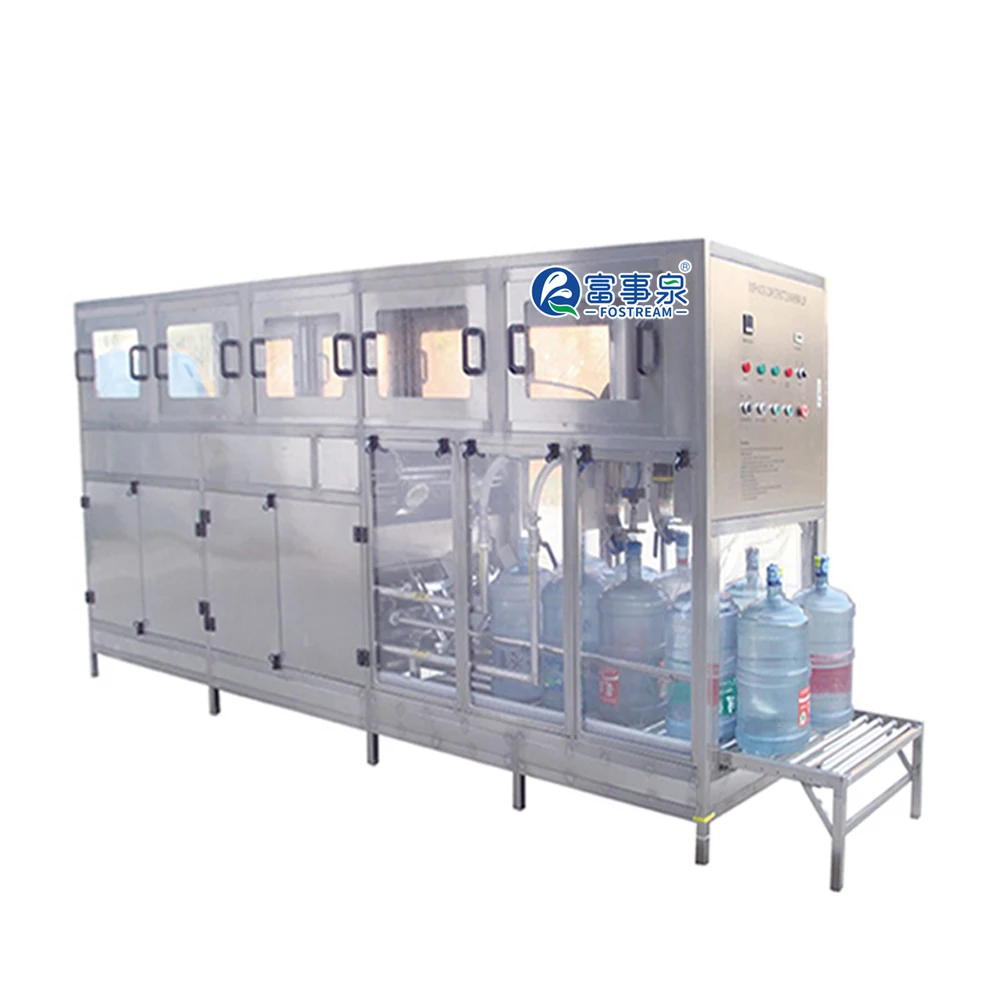 Automatic 19 Liter 18.9l 18.9 5 Gallon 19l 5 G Jar 5Gallon Barrel Mineral Water Bottle Filling Machine