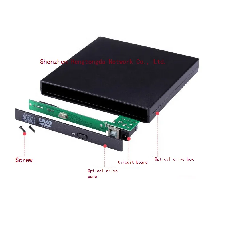 usb2.0 external dvd burner Computer external disc read 9.5mm 12.7mm mobile CD drive