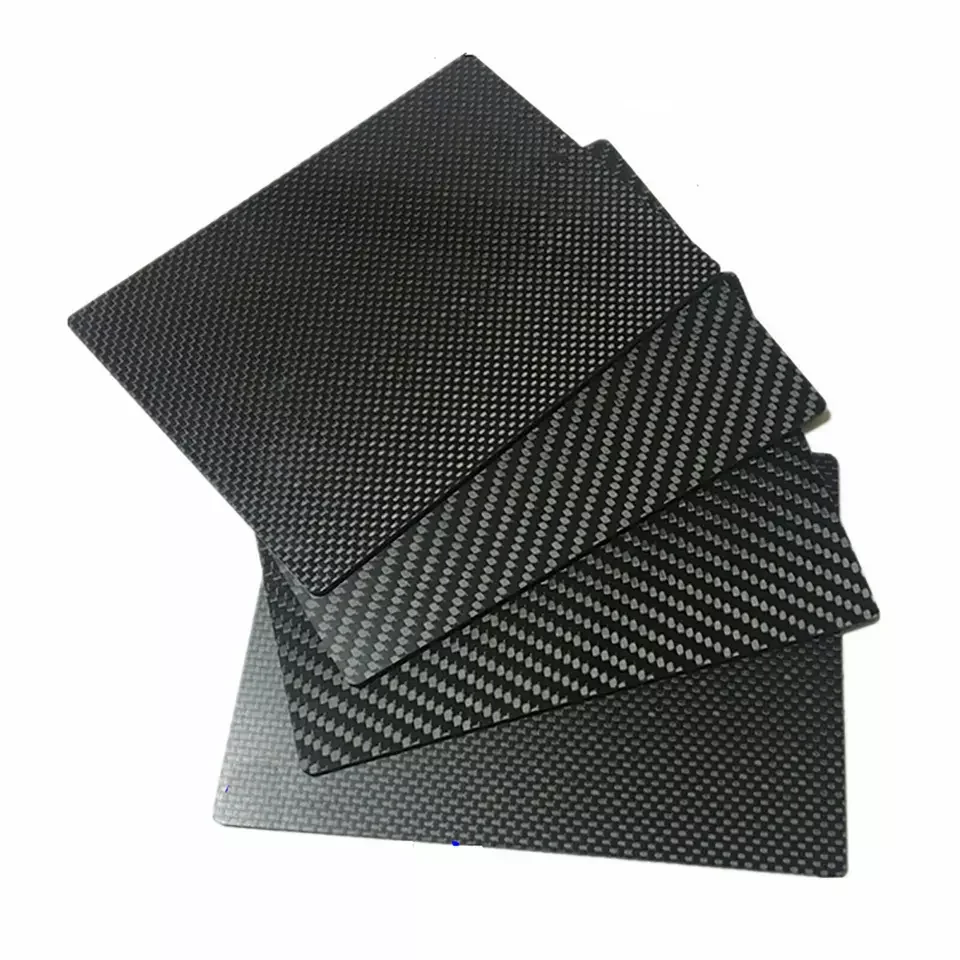 Oem High Strength 100% 3k Carbon Fiber Plain Weave Carbon Plate Carbon Fiber Sheets