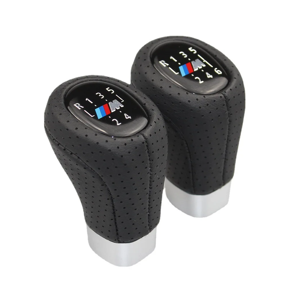5/6 Speed Car Gear Shift Knob Head For BMW 1/3/5/6 Series E30 E36 E39 E46 E60 E87 E90 Manual Shifter Lever Gear Stick Handball