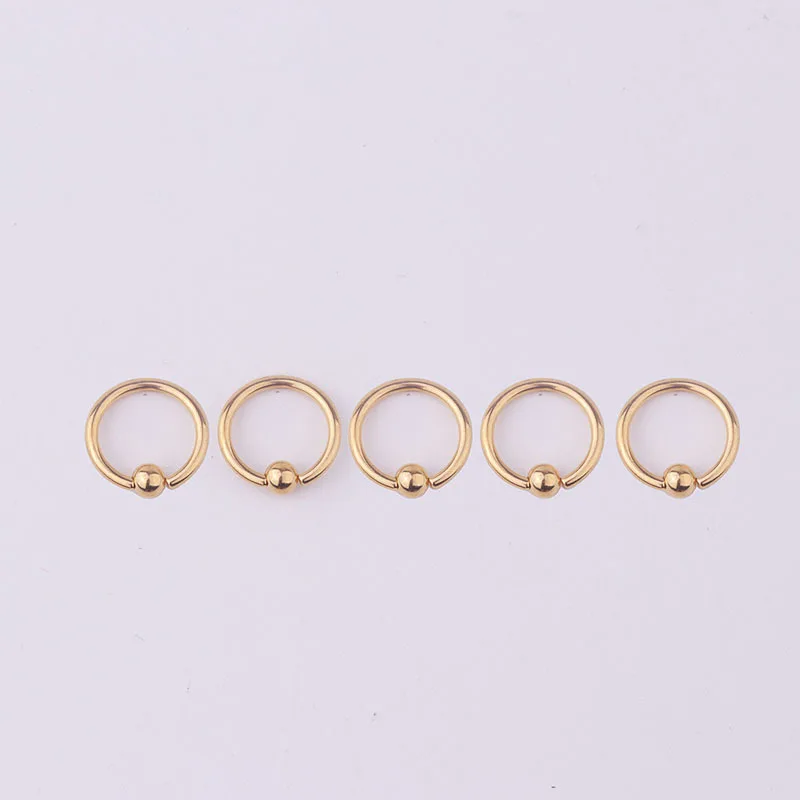stainless steel piercing jewelry medical surgical steel BCR ring earring tragus nose piercing body piercing jewelry