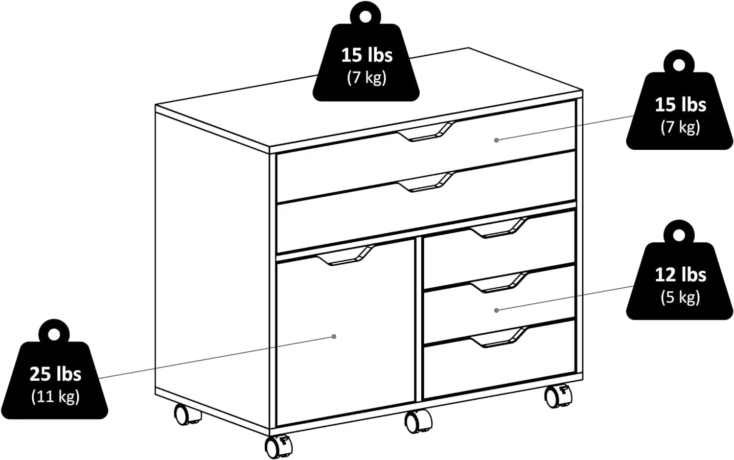 Wholesale Storage Cabinet Wooden Black Towel Organizer White Standing Cabinet Cabinet for Living Room Kitchen with wheels