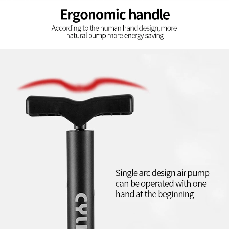 Cylion Household Portable Mountain Stand Bike Air Pump High Pressure Pump For Bicycle