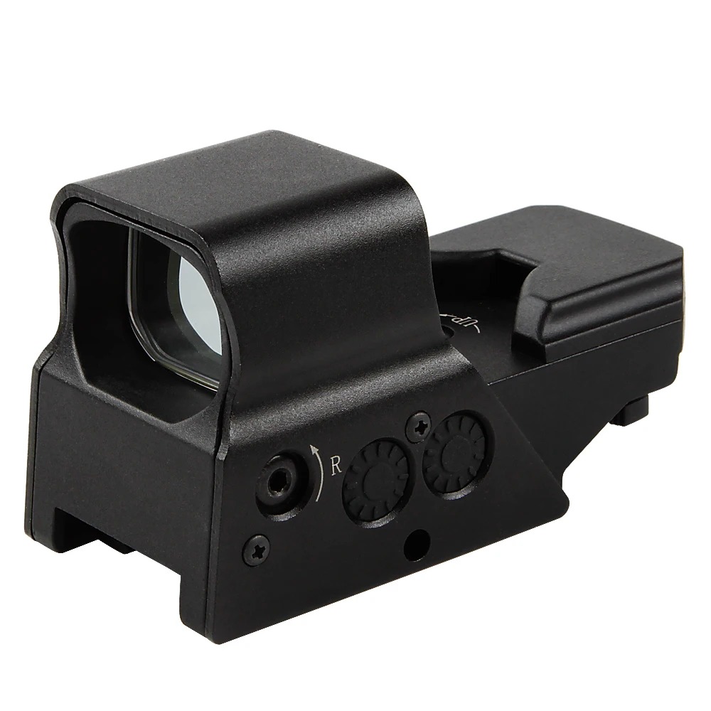 Marcool 1x27x39 Reflex Sight Red Green Dot With 8 Reticles Quick Detach 20mm Mount Tactical Aluminum Laser Scope Model Laser