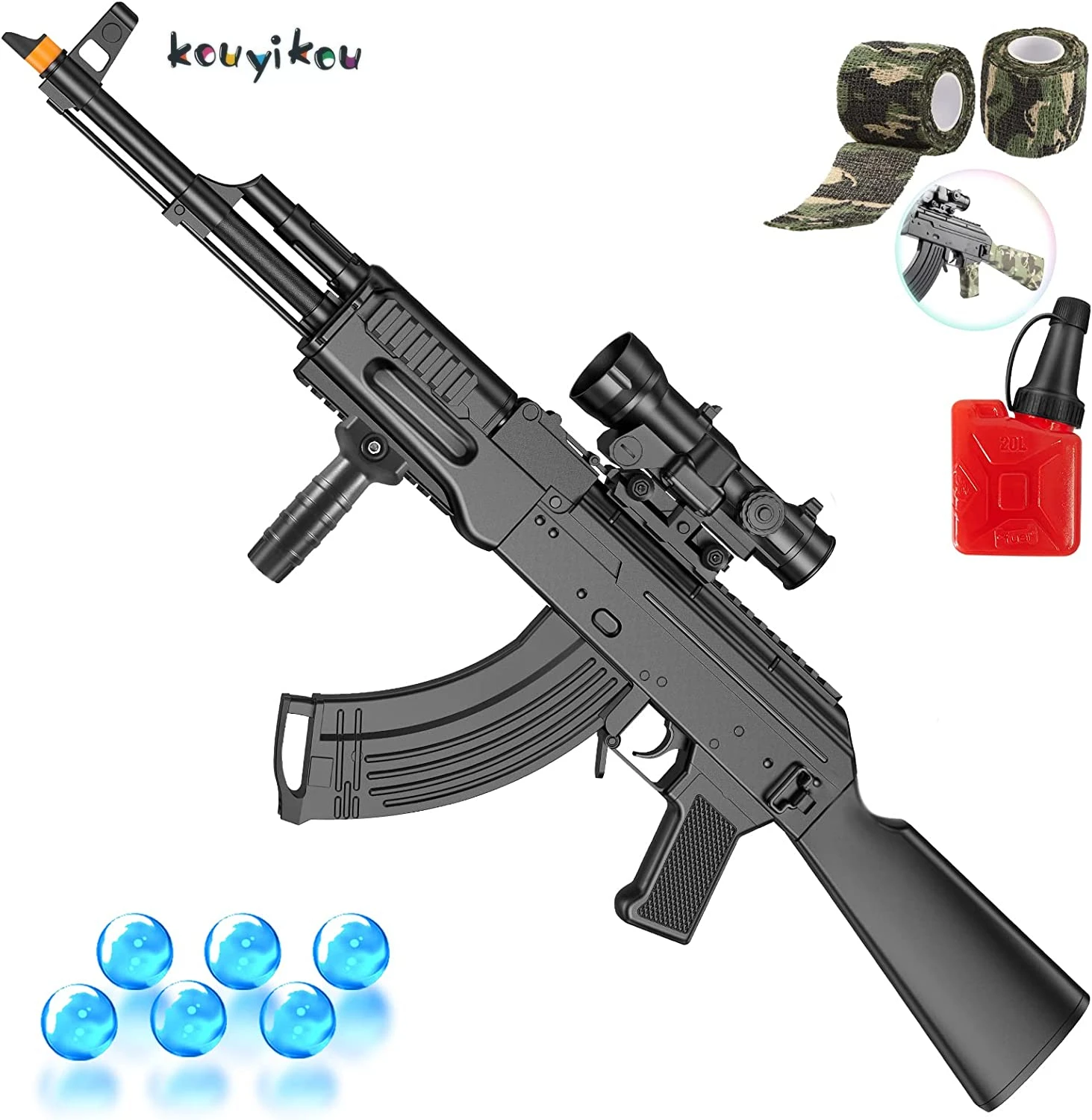 2023 agreat m416 akm47 water gel beads blaster rifle outdoor toy gel water ball gun electricbullet gel gun