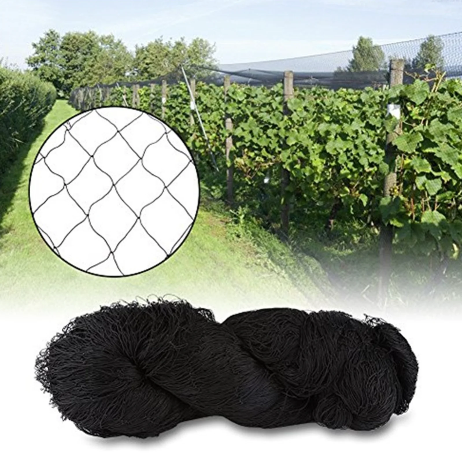  High Quality Mesh Size And Color PE/ nylon/Polyester knotted net sport safety Plastic Bird Net for Birds