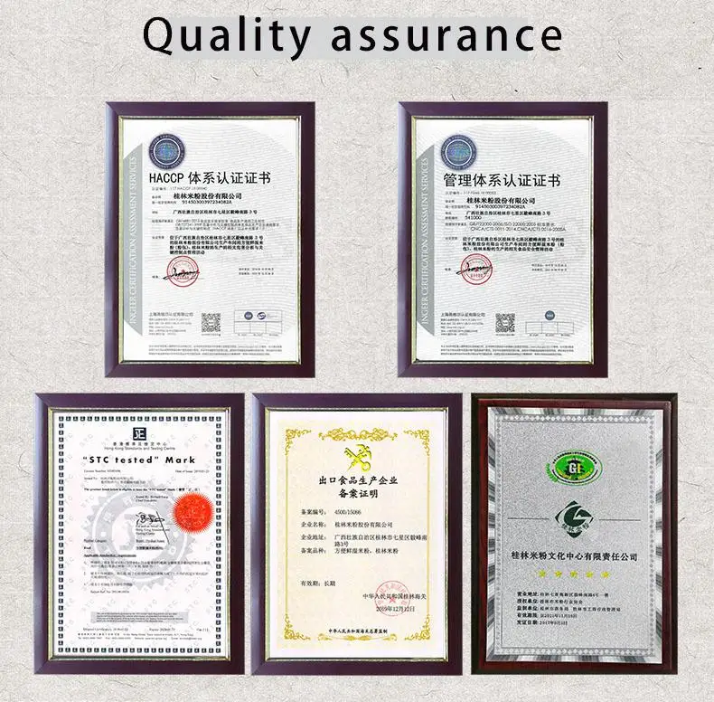 2021 hot selling products Classic marinade rice noodles vegan vermicelli