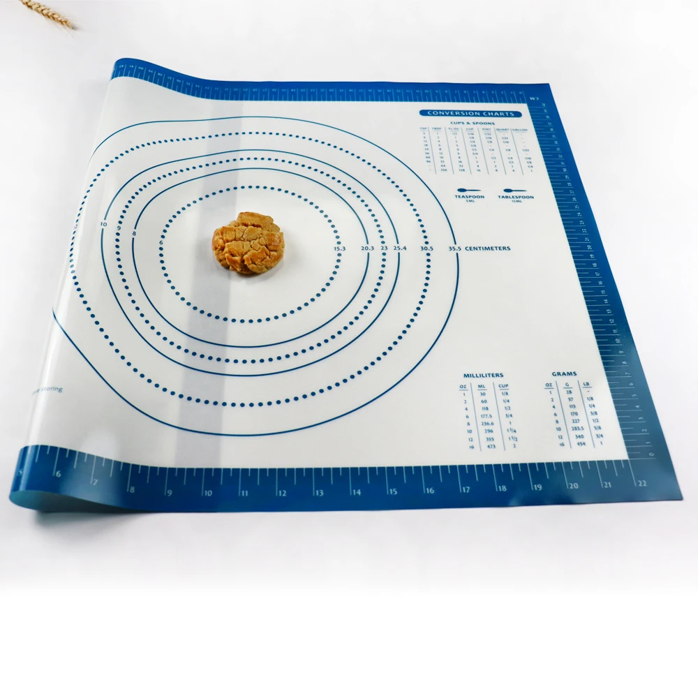 heat resistant silicone pastry baking mats  silicone mat silicone baking sheet baking pastry tools for rolling dough