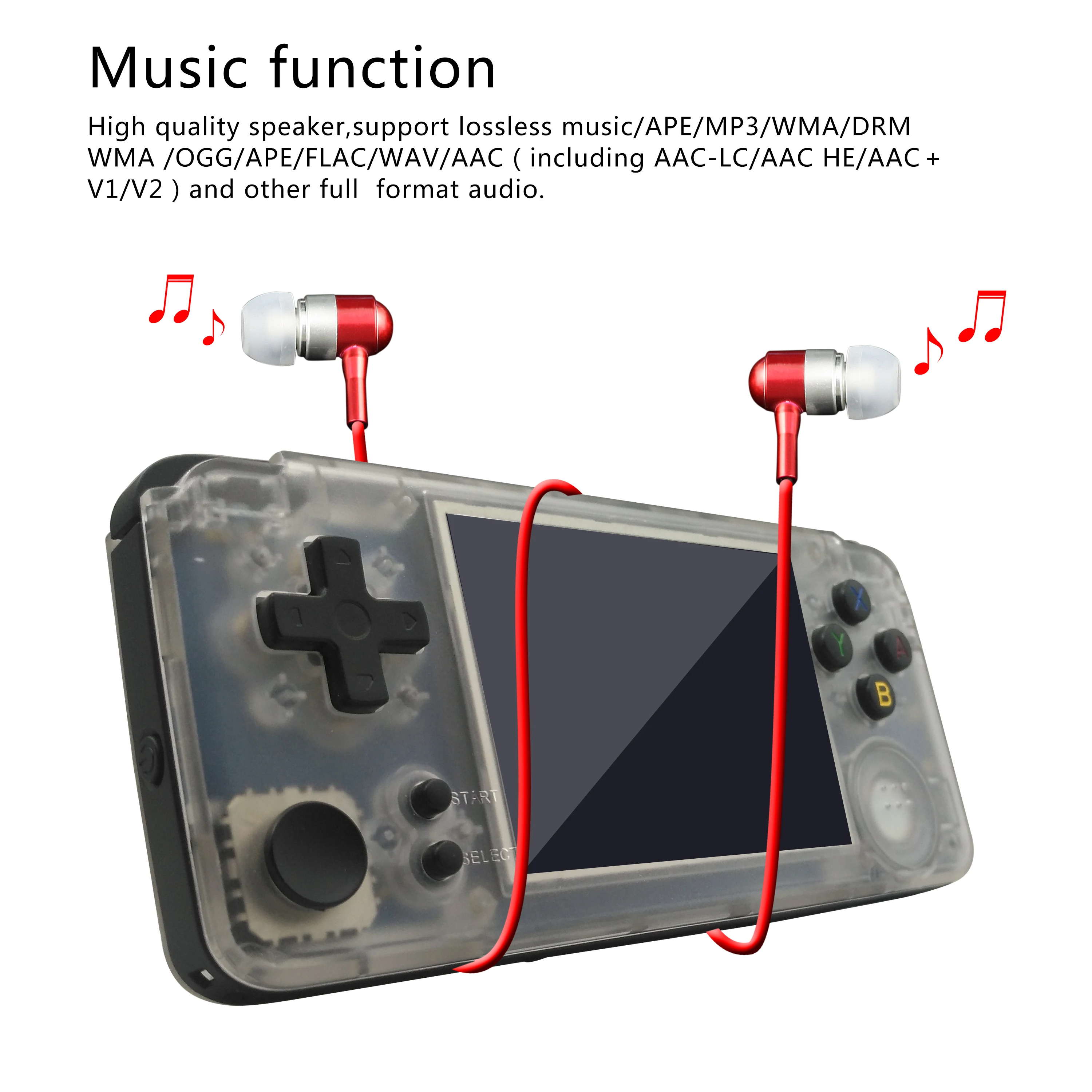 HD 3.0 inch IPS screen 3000 games portable emulator console arcade fighting game machine