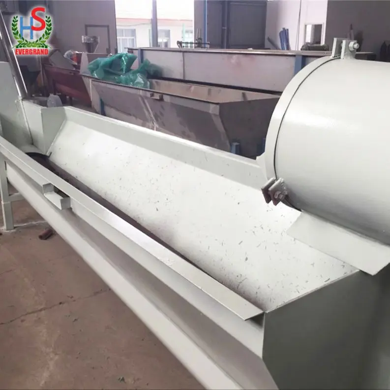 300kg/H Capacity Plastic Pet Bottle Recycling Crushing Washing Drying Line Machine
