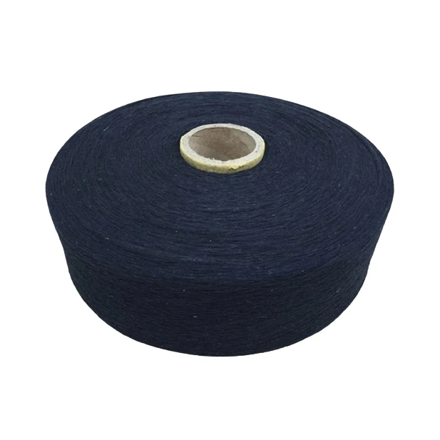 Recycle Cotton Dyed Color Cotton Polyester Blends Yarn Recycle Cotton Yarn For Knitting
