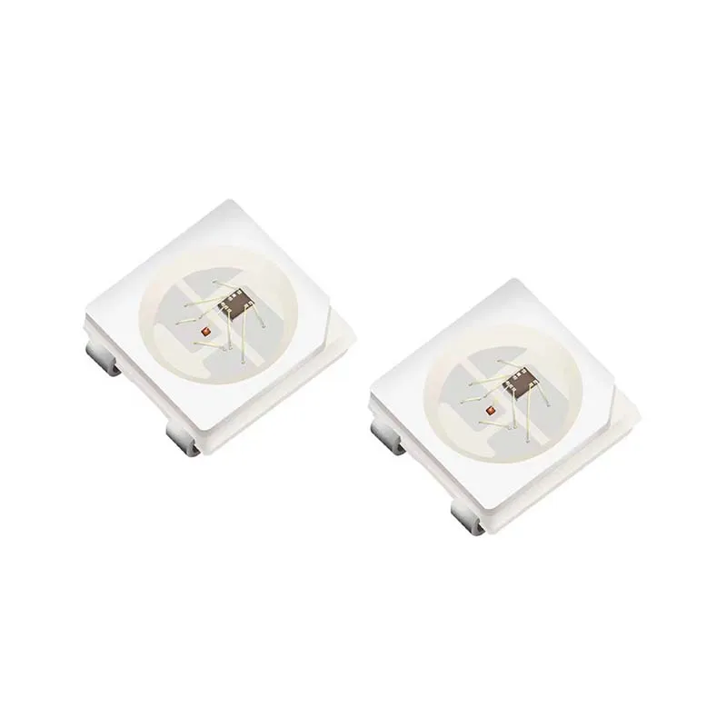 Заводские продажи интегрированные RGB 5 В TX2812C четырехконтактные SMD светодиодные бусины 5050 фантомные встроенные ИС от