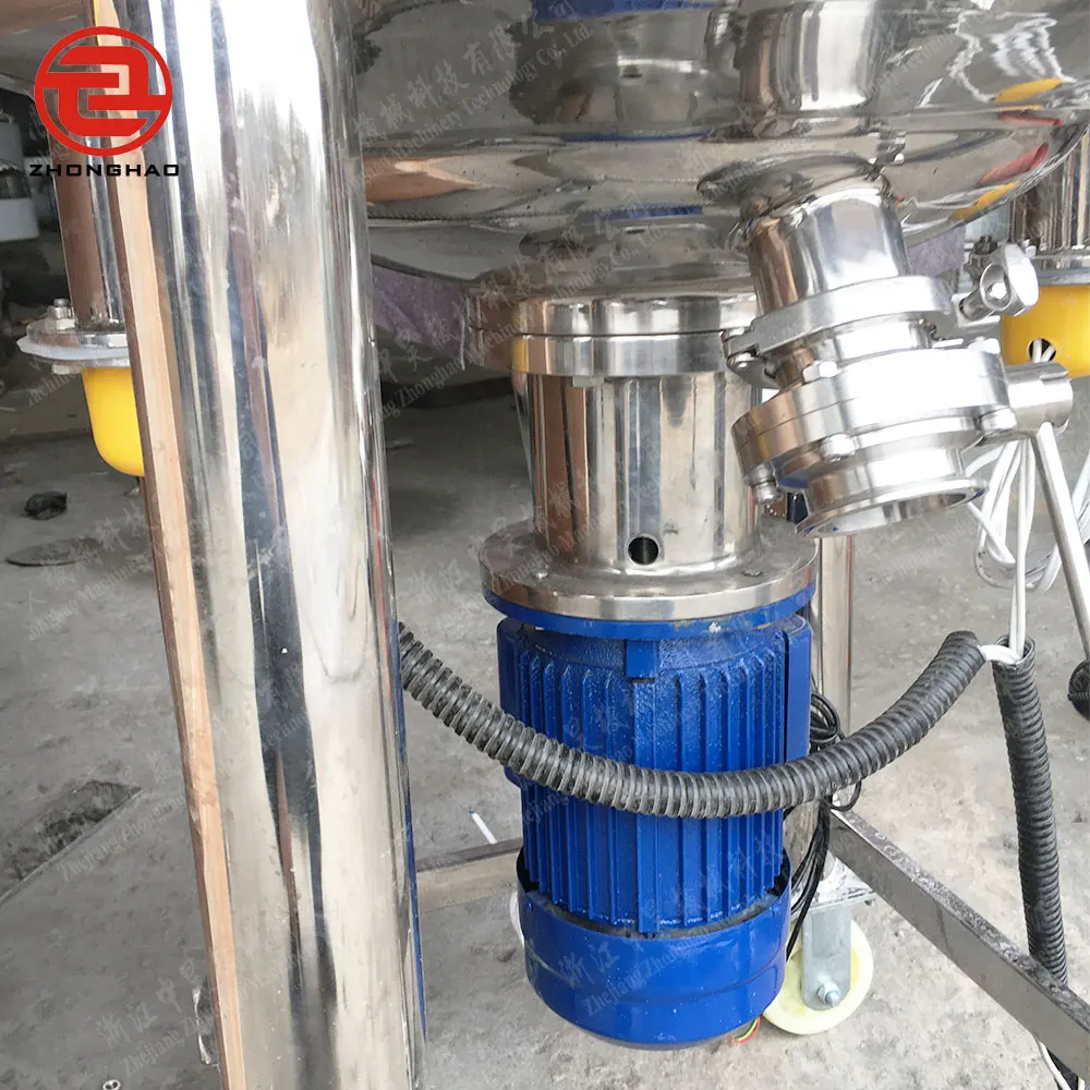High quality stainless steel cosmetic mixer vacuum homogenizer emulsifier homogenizer emulsifying mixer