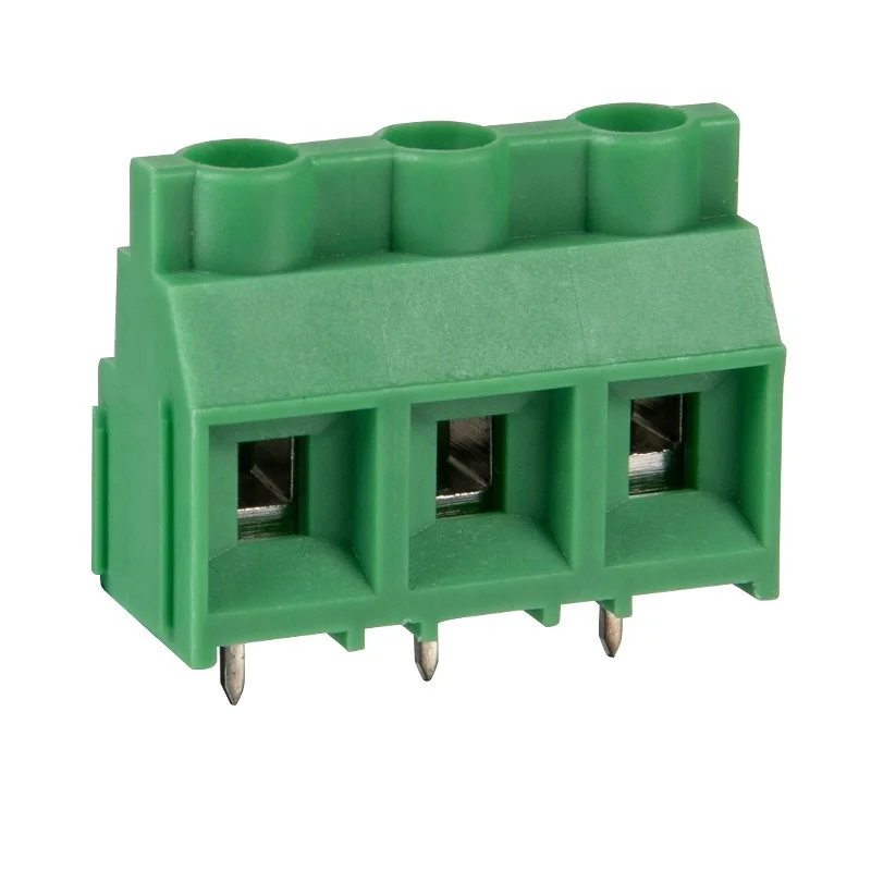 6.35 mm 7.62mm pitch terminal block bigger current 30A 300V  rising clamp pcb screw terminal block electronic connector for PCB