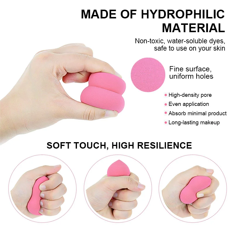 Wholesale 4-in-1 Face Skin Care Tools Set Jade Roller Massager Beauty Facial Cleaning Brush Makeup Sponge Kit For Women