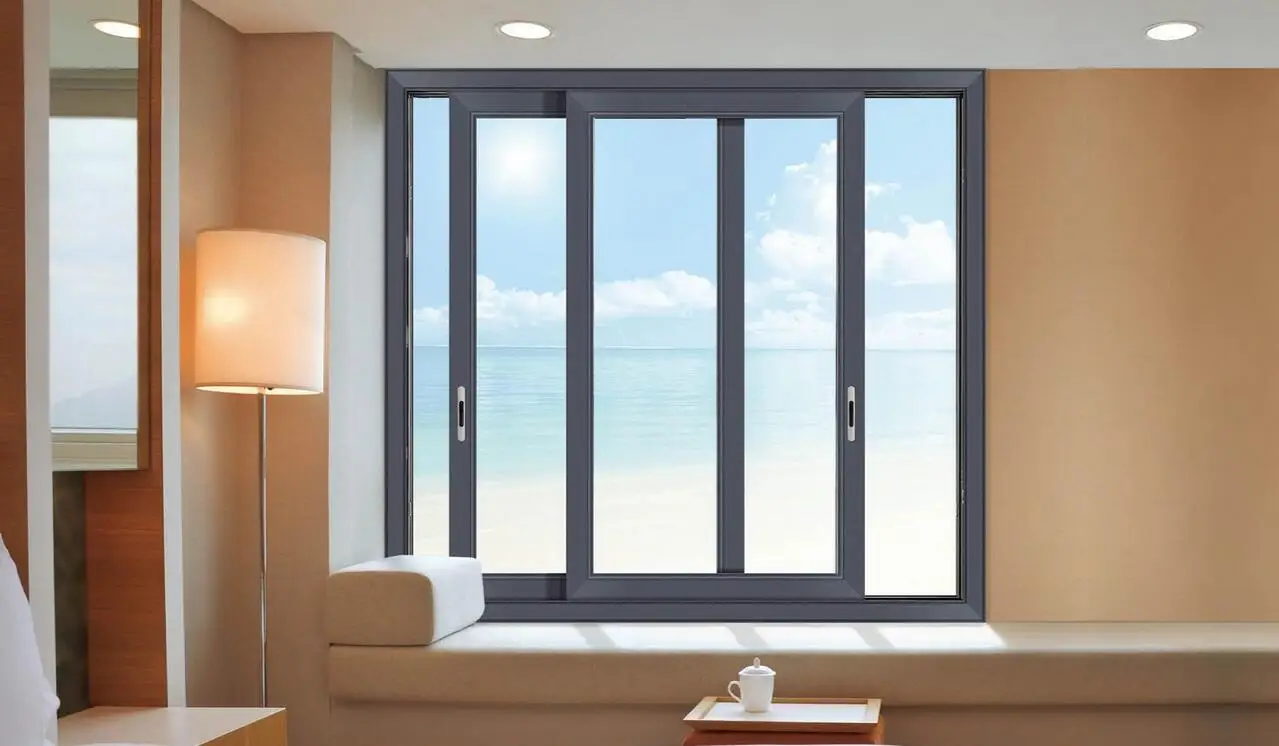
low price customized size aluminum glass sliding window in philippines 