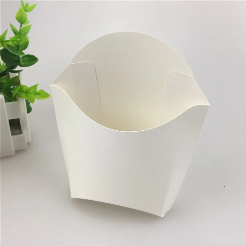 Wholesale Biodegradable Disposable Printed Custom Paper Cup For French Fries