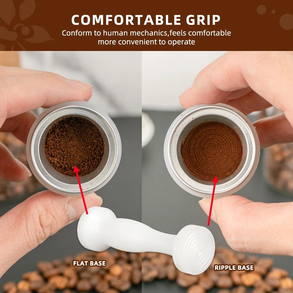 1PCS Double-sided Tamper Compatible With Nespresso Original Coffee Capsule PP Reusable Coffee Poweder Hammer