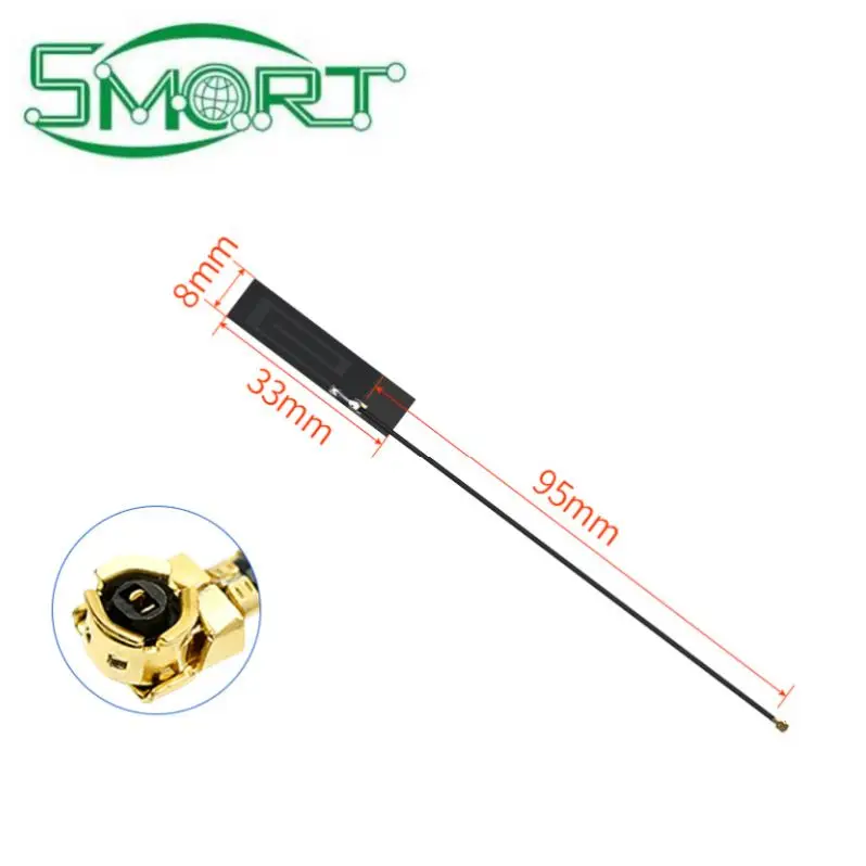 2G 3G 4G LTE 5dBi size 21* 81mm wire length 120mm frequency 698-2700mhz IPEX PCB FPC built-in antenna