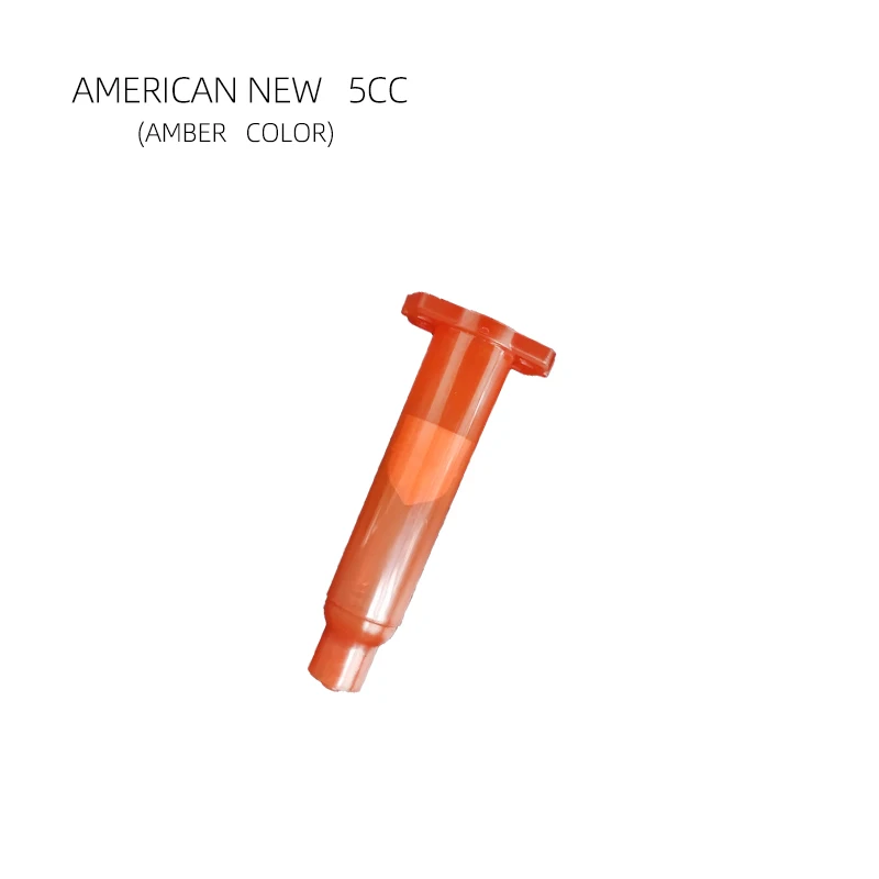 3cc Amber  US new type pneumatic industrial disposable syringe Industrial syringe Industrial adhesive  disposable syringe3