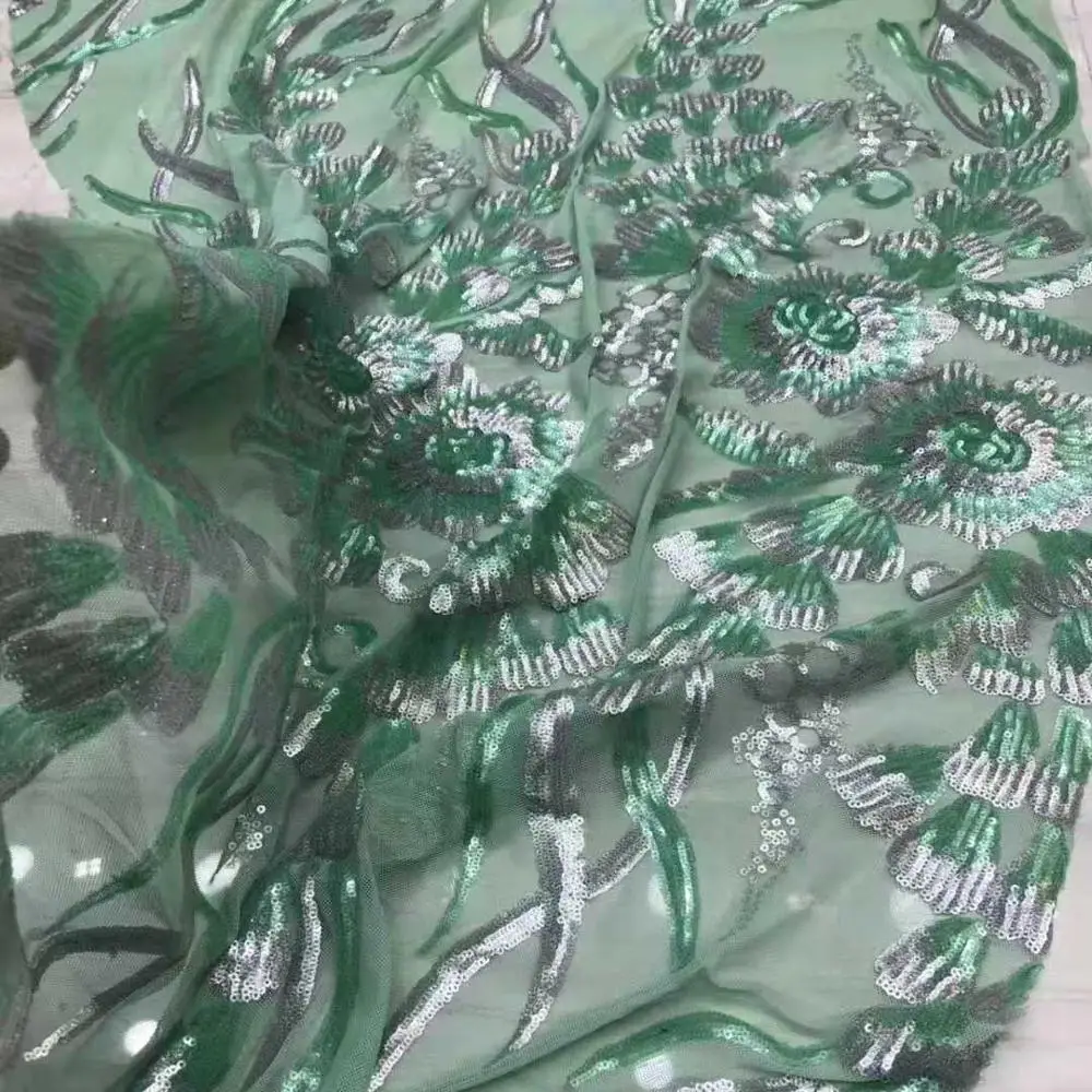 
 Прямая продажа с фабрики, оптовая продажа, кружевная ткань с блестками, дизайнерское цветочное кружево для вечеринки и вечернего платья  