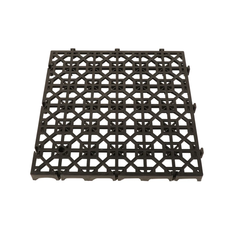 Car wash shop grille panel without digging groove 4S shop wear-resistant PVC thickened drainage plastic splicing board