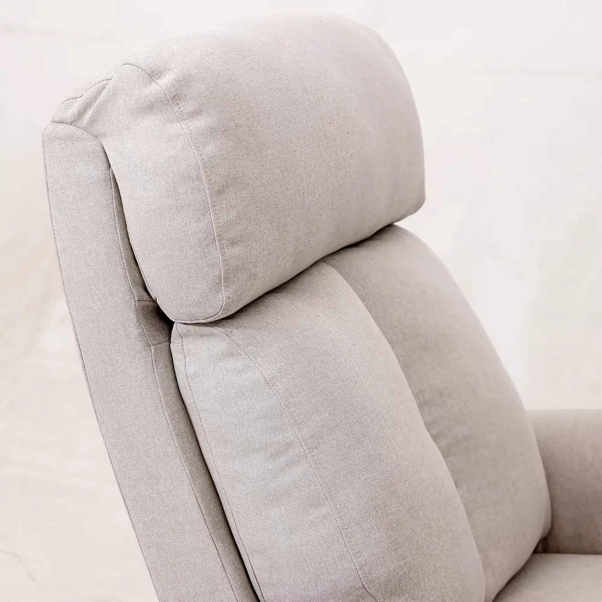 Wholesale Heavy Duty Low Back Fabric Manual One Seat Single Sofa Chair Rocking Recliner Chair
