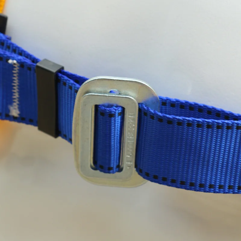 Outdoor High Altitude Work Fall Arrest Safety Harness, European-Style Safety Belt with Buffering and Fall Prevention