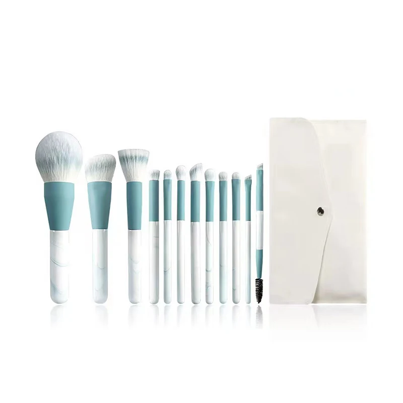 Extra Large Travel Mini Flat Makeup Body Angled Liner Vegan Luxury Cosmetic Brush Set Of 10 Wholesale Vendors Cosmetics Brush