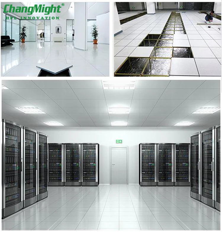 HPL Anti-static Raised Floor (AS600 series), Fireproof Raised Steel Floor with High Pressure Laminated Sheet