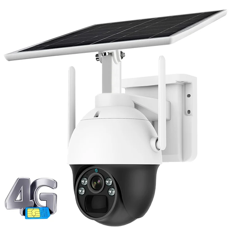 4g Sim Card Ip Camera Outdoor 1080p H.265x 1920x1080 Resolution 5x Ptz Zoom Camera Baby Shower Ptz Ip Camera