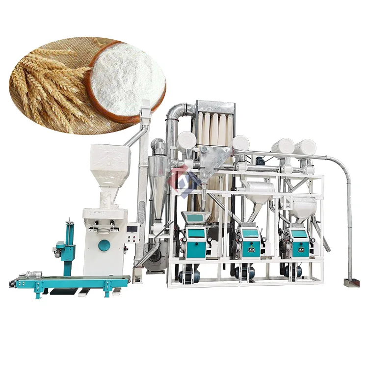 Automatic Wheat Flour Mill Plant Flour Milling Machinery Production Line Corn in Pakistan