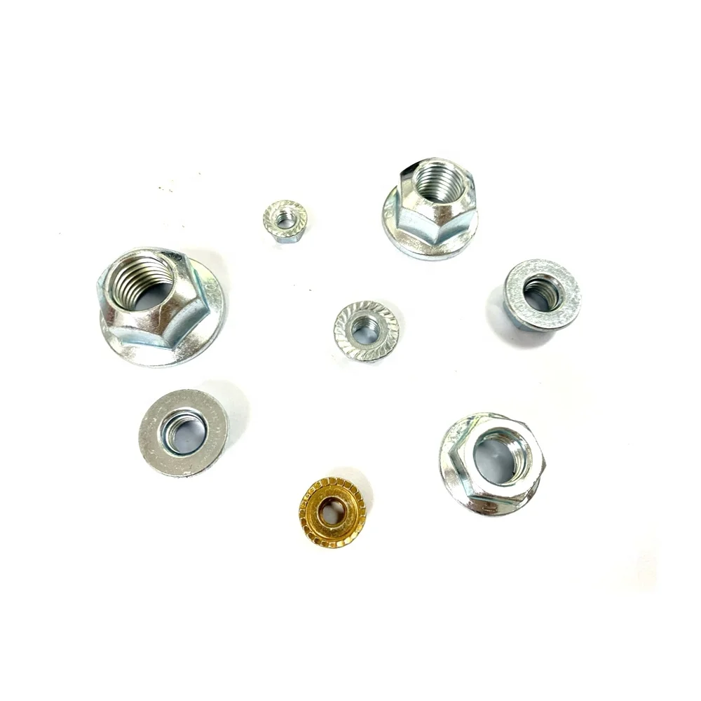 Galvanized Cage M6 Cage Nut With Screw M6X14 and Nylon Washer Black Square Lock Cage Nut