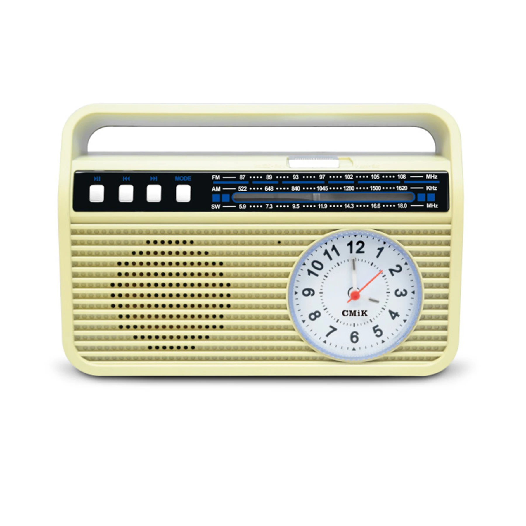 CMiK MK-190 oem Китай профессиональные инновации с часами портативные блюет лапки fm am sw радио телескопическая антенна портативное радио