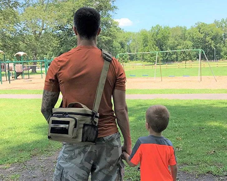  High Quality Insulated Cooler Thermal Picnic Bag Adjustable Padded Shoulder Strap For Men Women