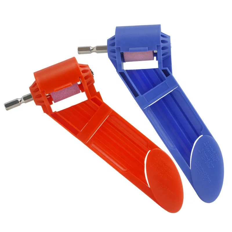 2-12.5mm Blue Portable Drill Bit Sharpener Corundum Grinding Wheel Power Tool For Drill Polishing