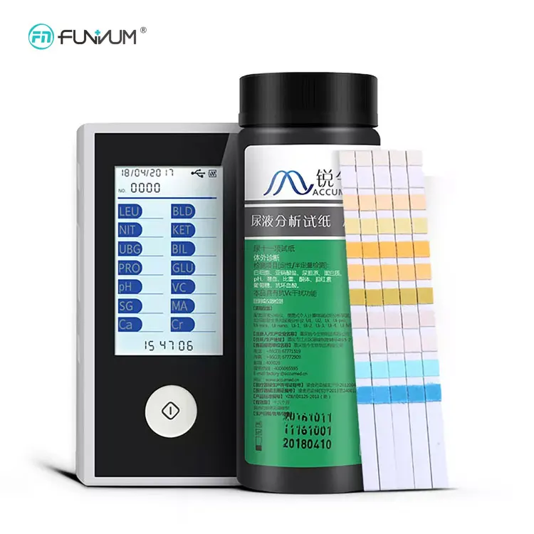 Hcu01 Ultra-portable Medical Handheld Automated Urinalysis Strip Urine Analyzer Machine For Humans