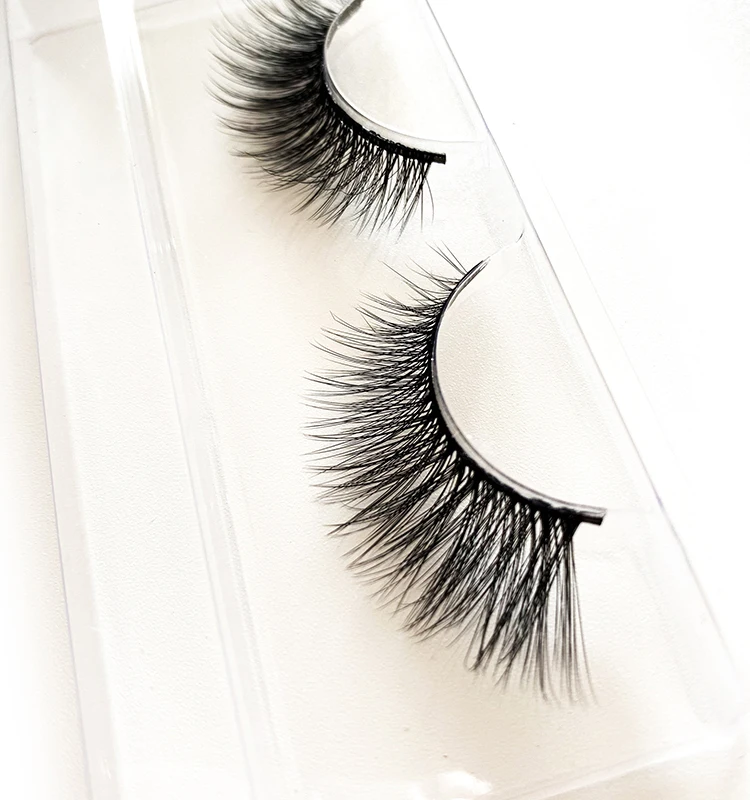 Silk Lashes Soft Material Eyelashes Faux Mink Eyelashes