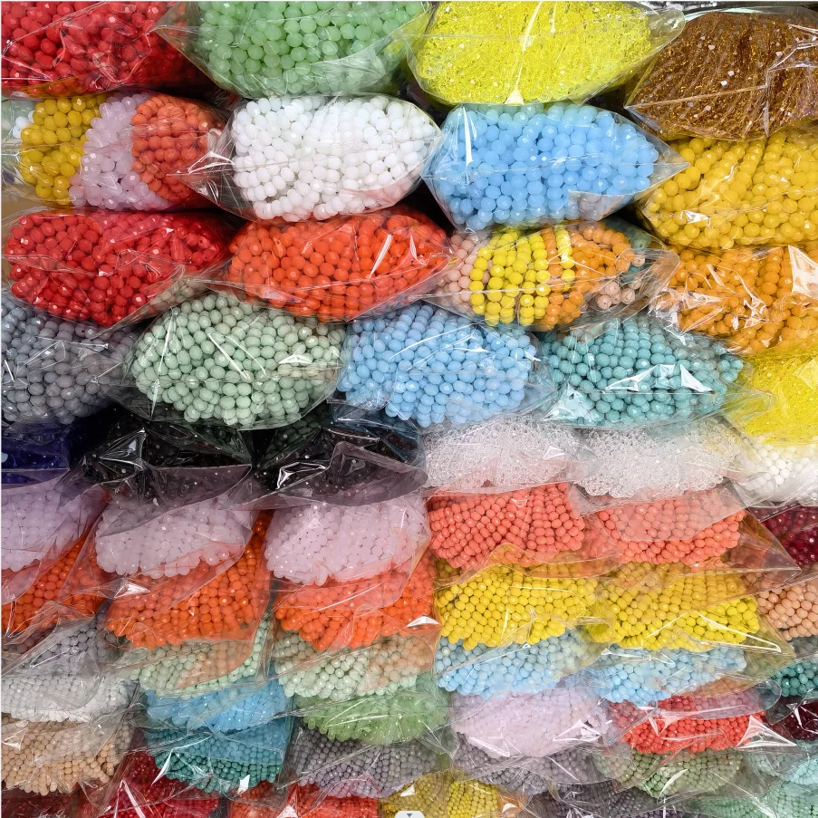 10mm  Flat Round Crystal Beads Lampwrok Bracelet Glass Beads  Loose Faceted Rondelle Crystal Beads