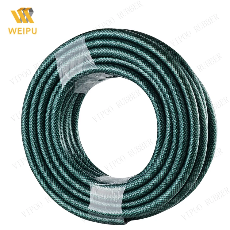 PVC Fiber Reinforced Hose Garden Water Pipe 50 PU Party ABS Plastic 15m Patio Cooling Misting System Water Hose Spring