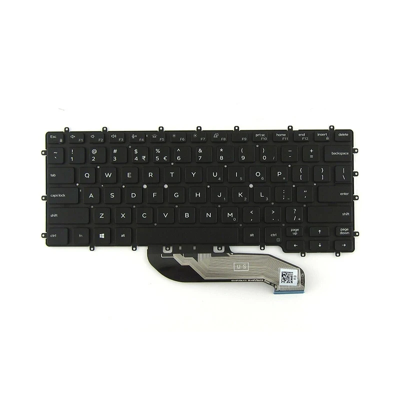 New OEM Backlit Keyboard US For Dell Latitude 7400 9410 2-in-1  INTL - 3NVMK 03NVMK