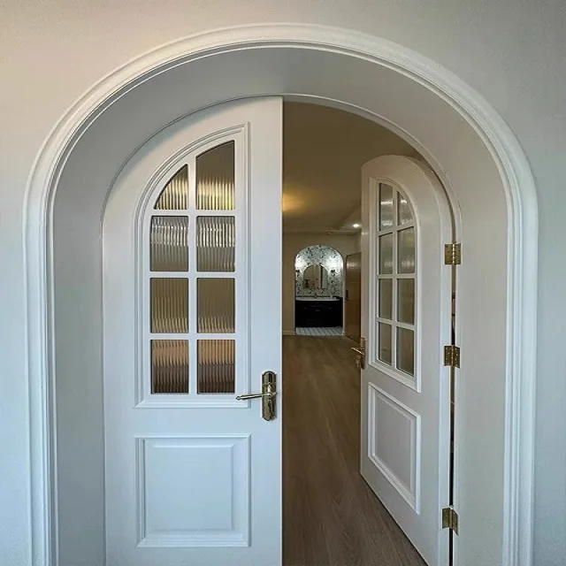 excellent foreign style melamine wooden door factory direct sale in bd