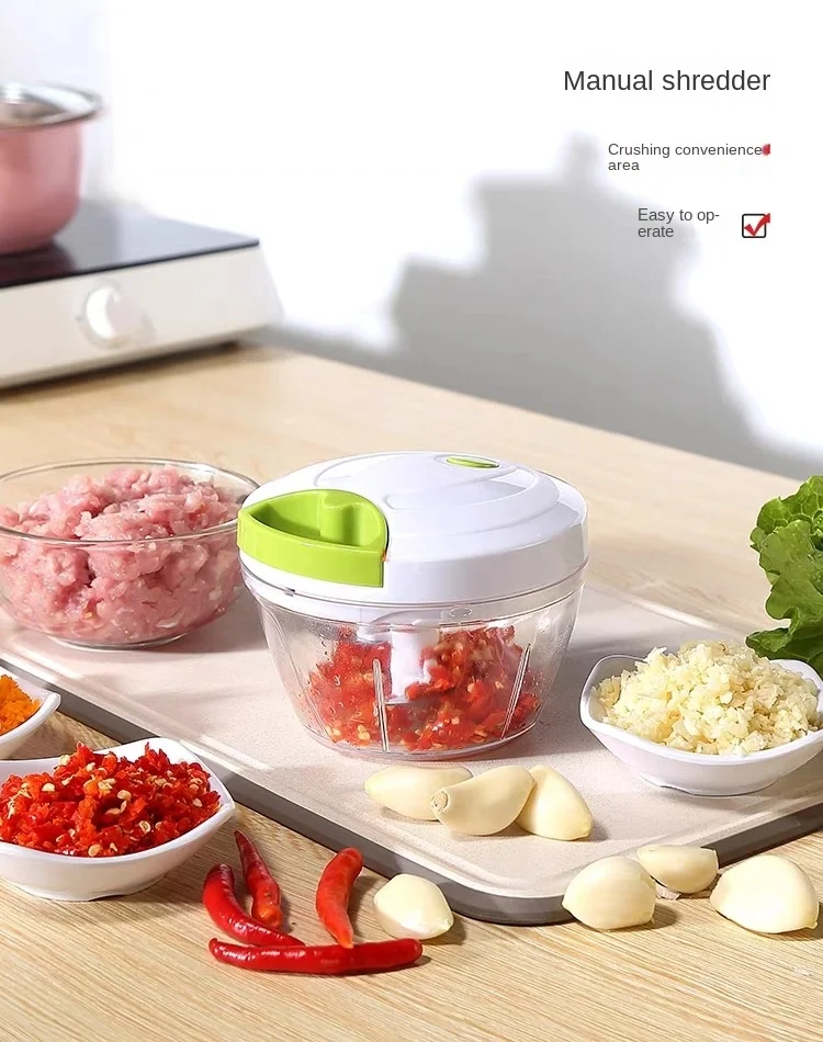 Mini Crank Manual Handheld Meat Cutter Vegetable Chopper Wholesale